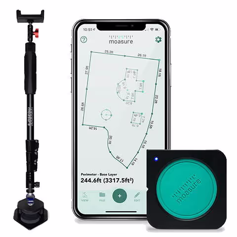 Moasure Stick on iPhone