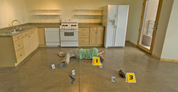 Crime Scene Training for Homicide Simulation 360 Walk Thru by CSI360